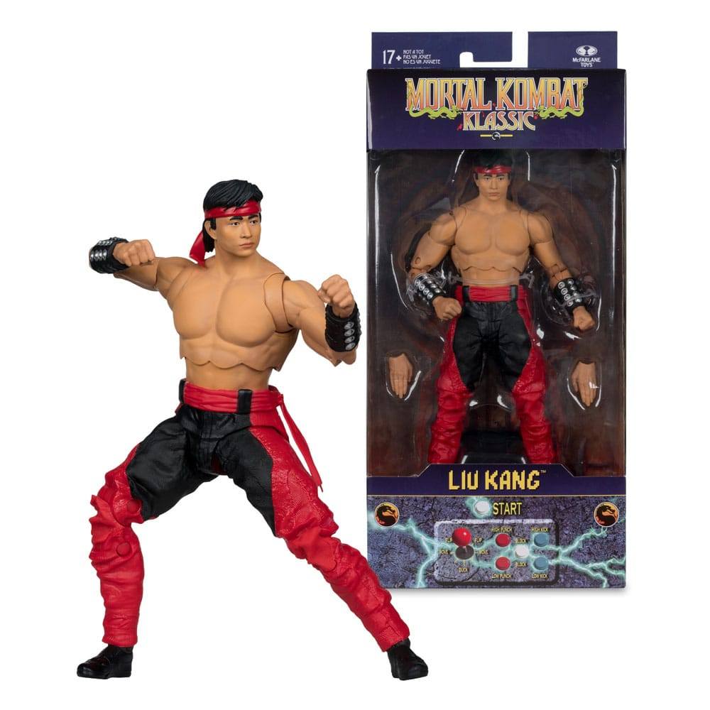 Mortal Kombat Klassics Action Figure Liu Kang 18cm4