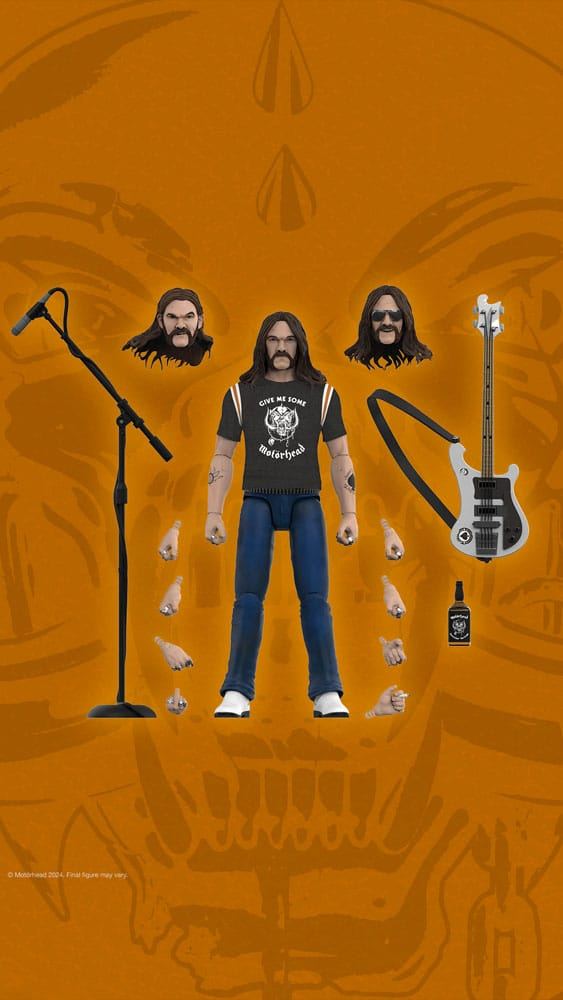 Motorhead Ultimates Action Figure Wave 2 Lemmy 18cm3