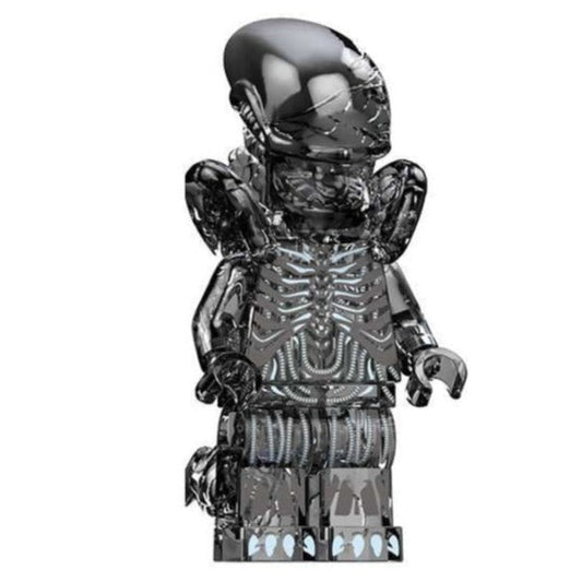 Aliens Transparent Black Xenomorph Minifigure1