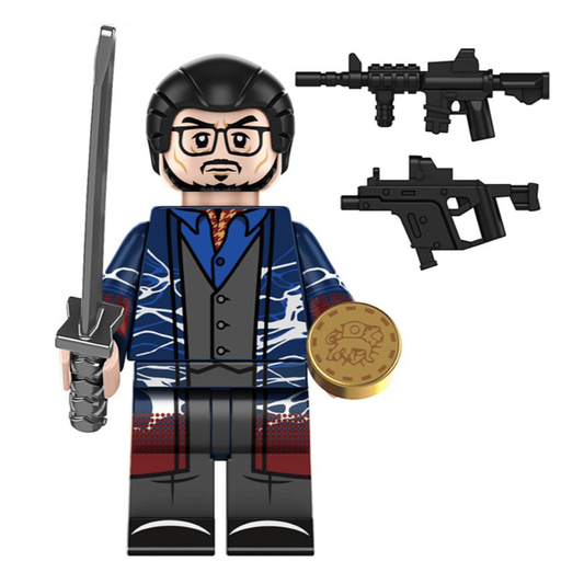 Koji Shimazu from John Wick Movie Custom Minifigure1