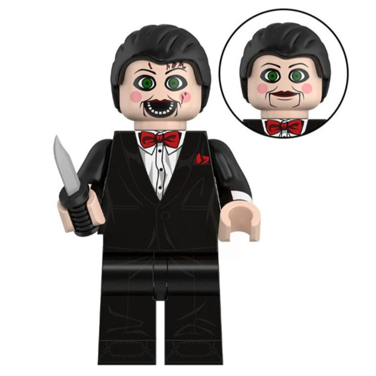 Billy the Puppet from SAW Custom Horror Minifigure2