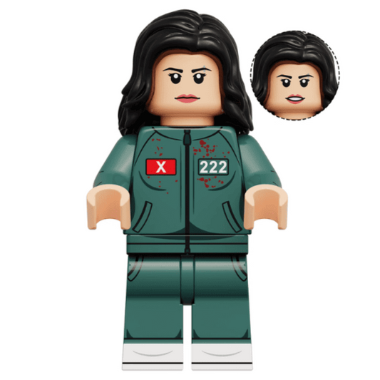 Kim Jun-hee (Player 222) Custom Squid Game Minifigure1