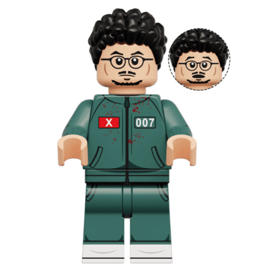 Park Yong-sik (Player 007) Custom Squid Game Minifigure1