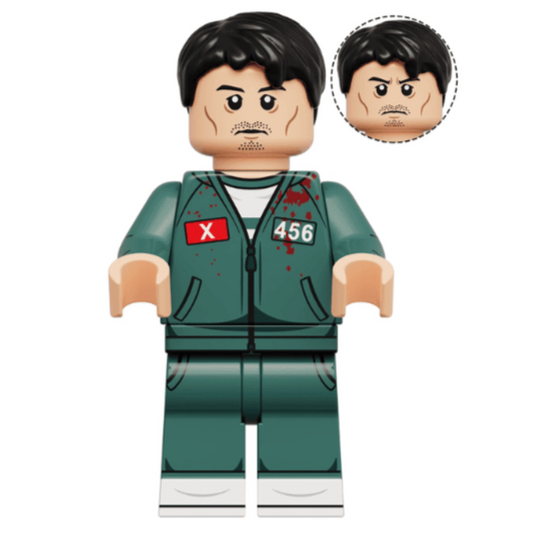 Seong Gi-hun (Player 456) Custom Squid Game Minifigure1