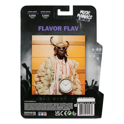 Music Maniacs Hip Hop Action Figure Flavor Flav 16cm8