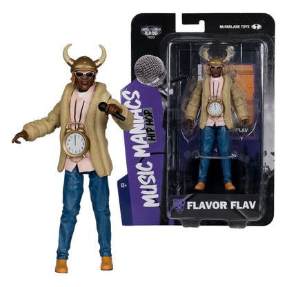 Music Maniacs Hip Hop Action Figure Flavor Flav 16cm4