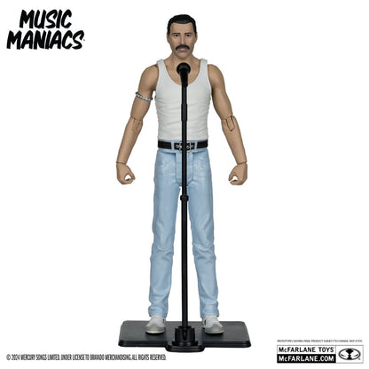 Music Maniacs Rock Action Figure Freddy Mercury 15cm5