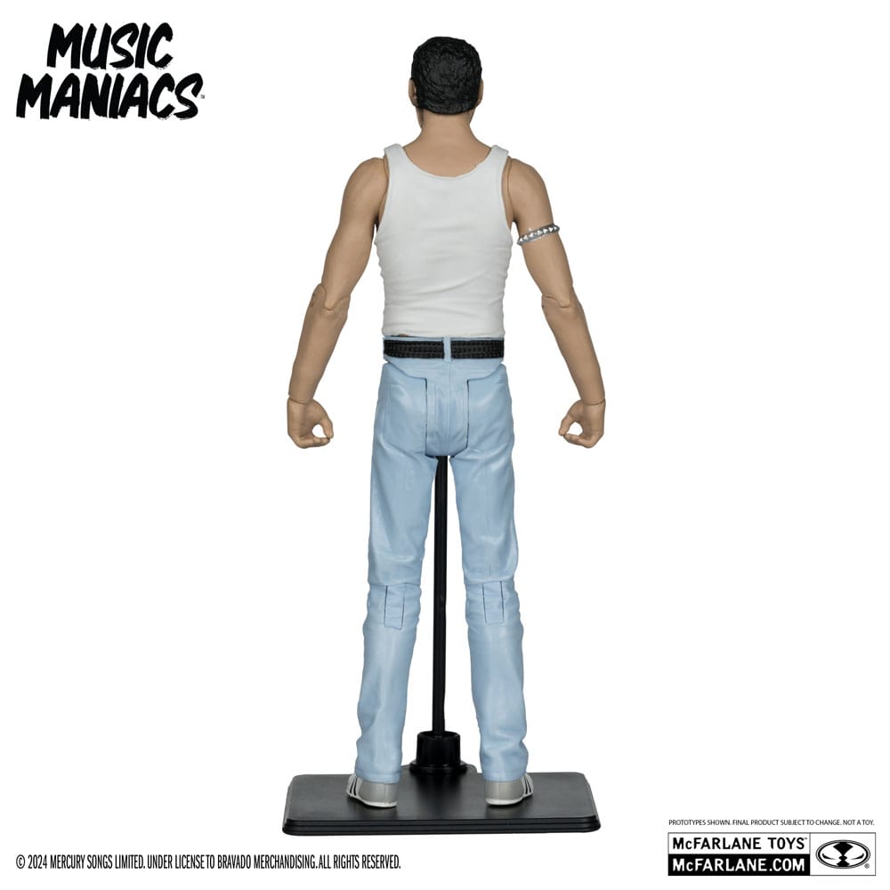 Music Maniacs Rock Action Figure Freddy Mercury 15cm6