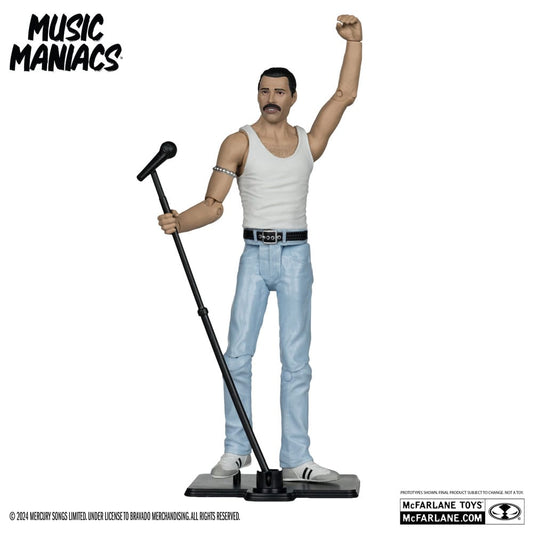 Music Maniacs Rock Action Figure Freddy Mercury 15cm1