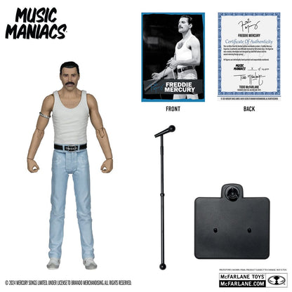 Music Maniacs Rock Action Figure Freddy Mercury 15cm2