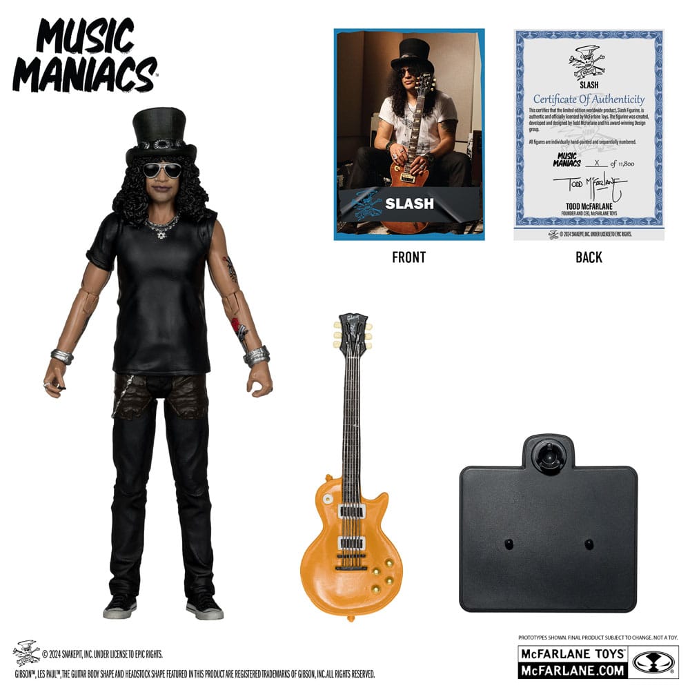Music Maniacs Rock Action Figure Slash 15cm2