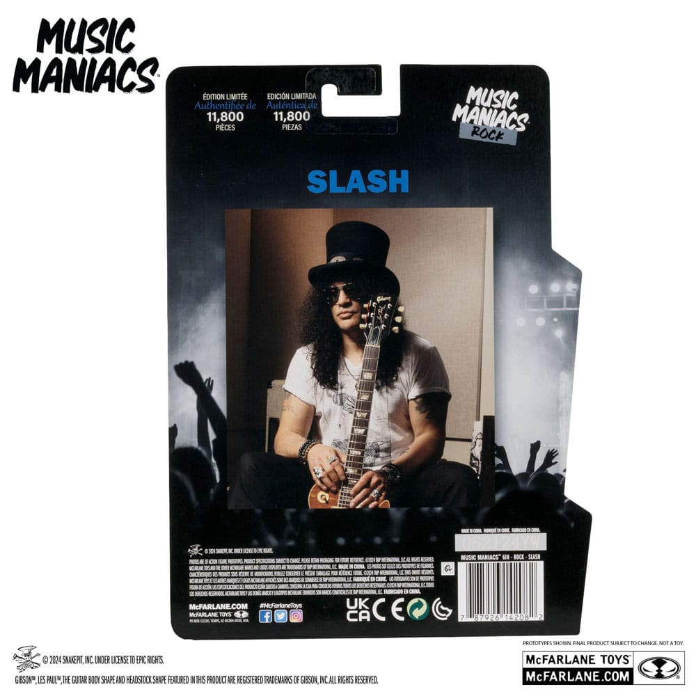 Music Maniacs Rock Action Figure Slash 15cm8