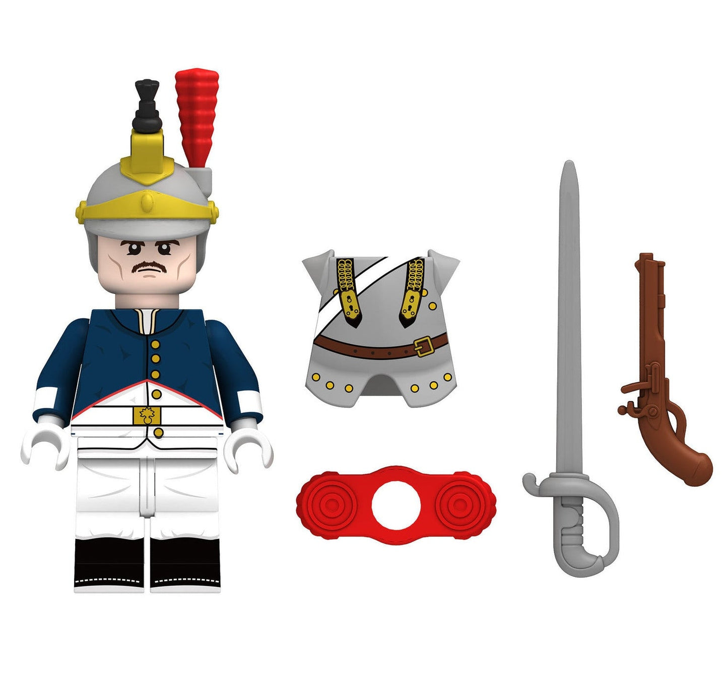 French Cuirassier Soldier Minifigure1
