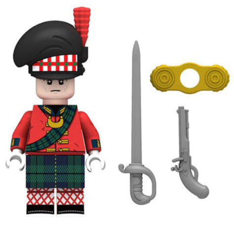 Officer of the Highland Infantry Scottish Soldier Minifigure1