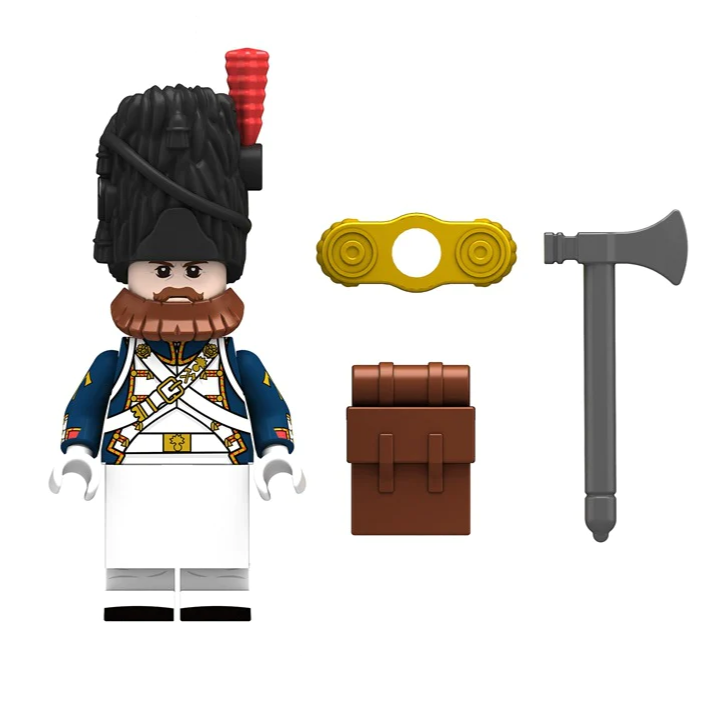 French Line Infantry Fusilier Sapper Custom Minifigure1