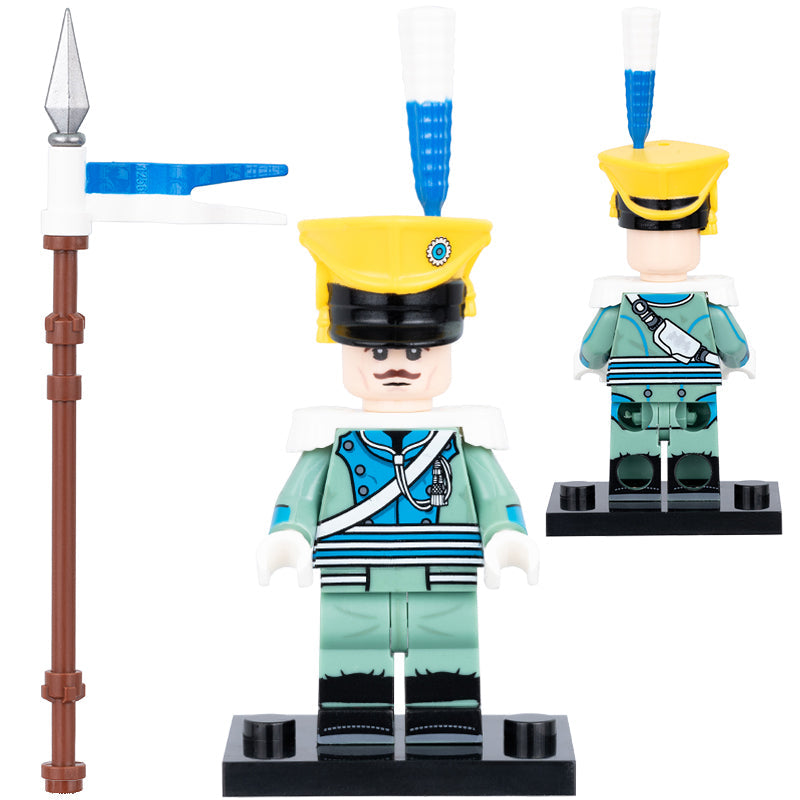German Bavarian Uhlan Lancer Soldier Minifigure1