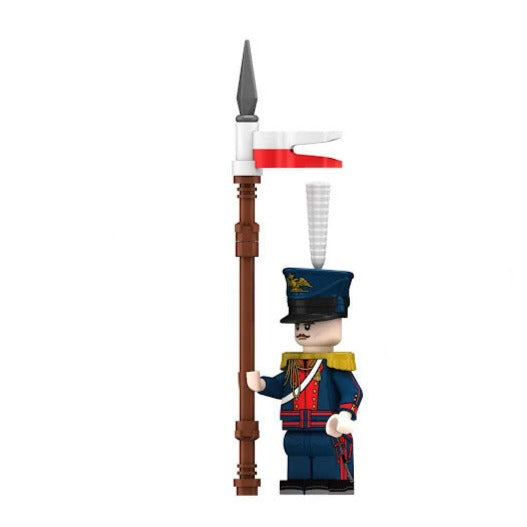 Russian Guards Uhlan Lancer Soldier Minifigure2