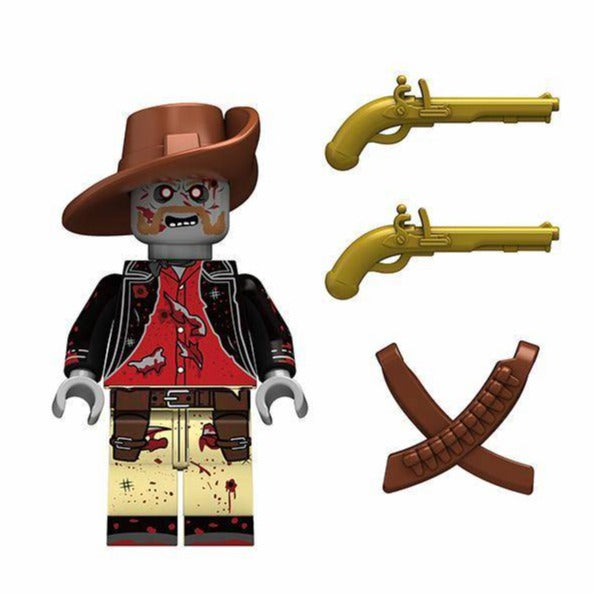 Micah Bell Zombie Custom Horror Minifigure1
