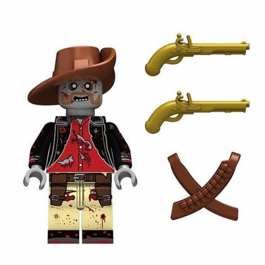 Micah Bell Zombie Custom Horror Minifigure1