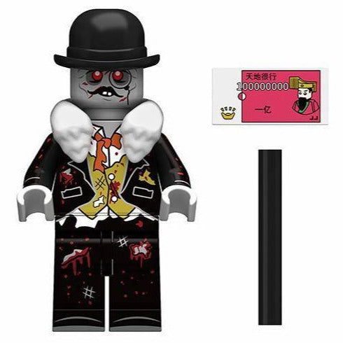 Capitalist Zombie Custom Horror Minifigure1