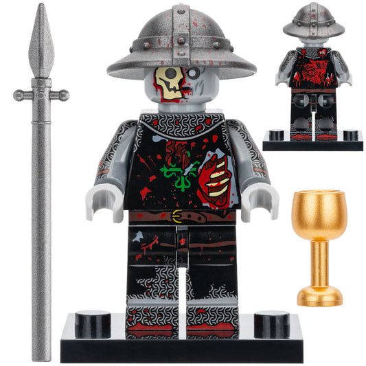 Crusaders Soldier Zombie Custom Horror Minifigure1