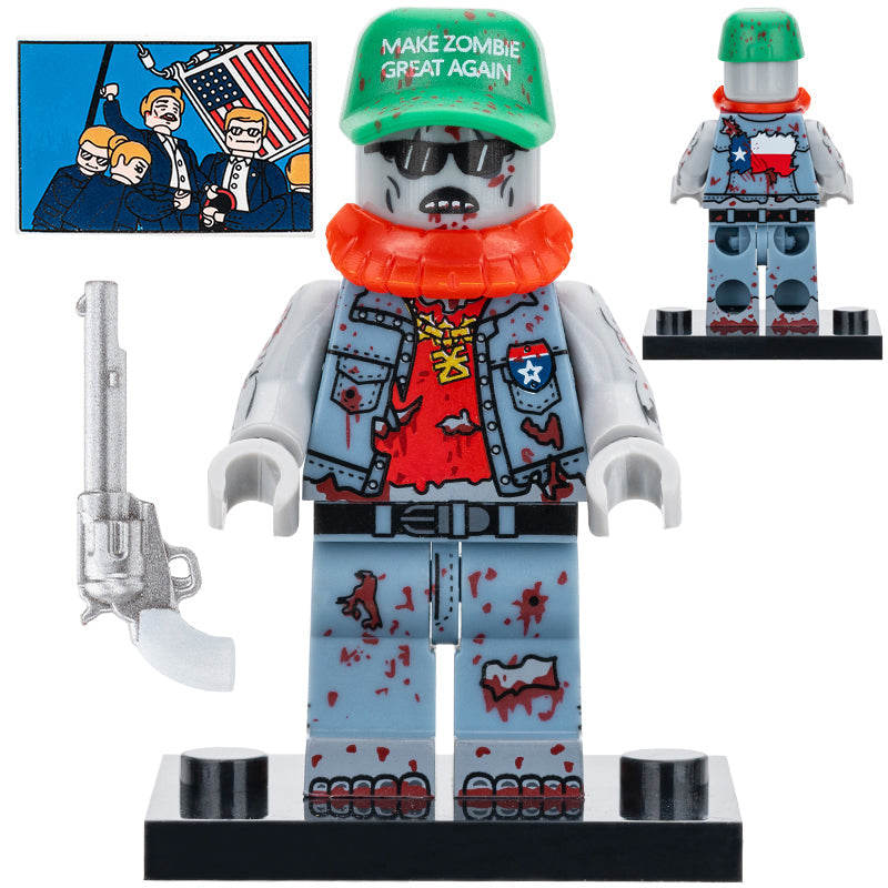 MZGA Zombie Custom Horror Minifigure1