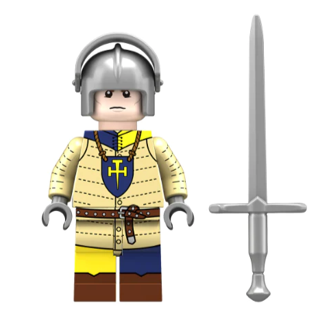 Medieval Knight Custom Minifigure1