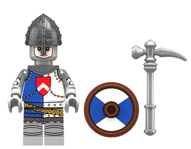 Medieval Knight Custom Minifigure1