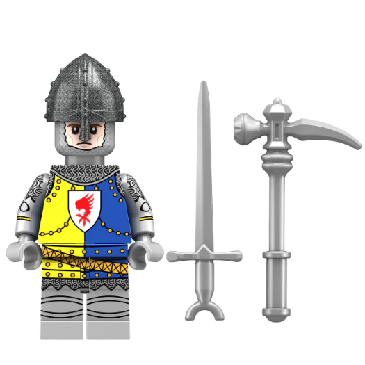 Medieval Knight Custom Minifigure1