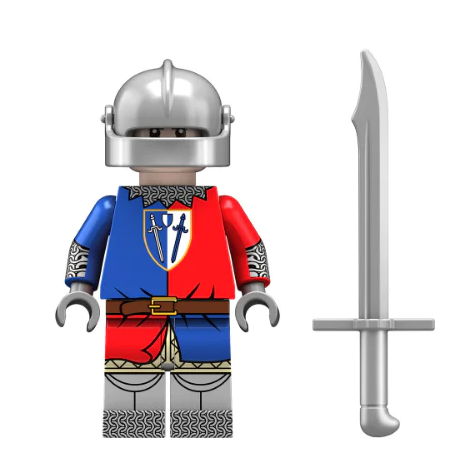Medieval Knight Custom Minifigure1