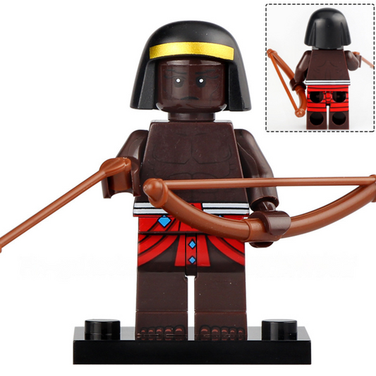 Nubian Archer Ancient Egypt Custom Minifigure1