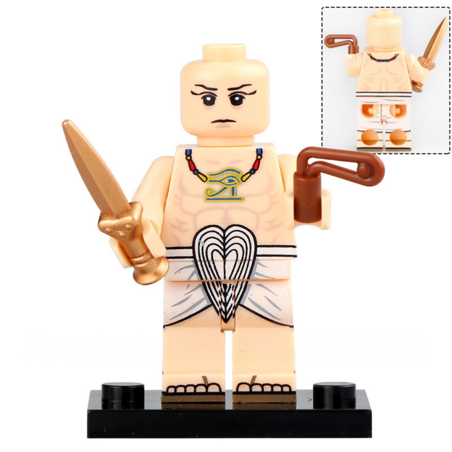 Ancient Egyptian Soldier Custom Minifigure1