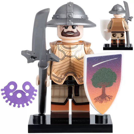 Medieval Soldier High Custom Military Minifigure1