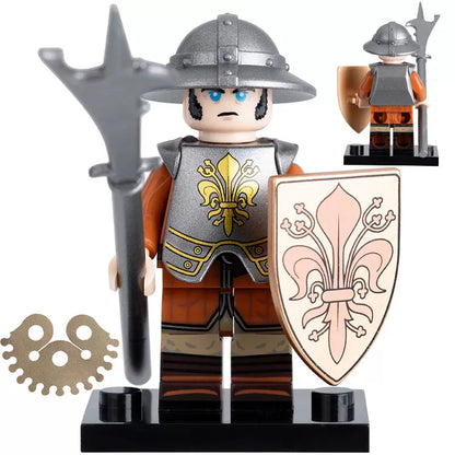 Medieval Soldier Ninika Custom Military Minifigure1