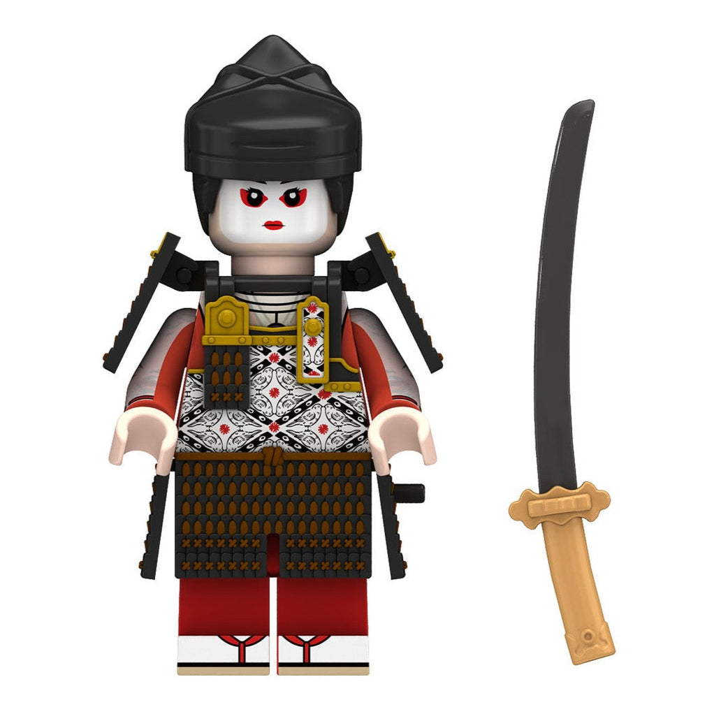 Gion Geisha Warrior Japanese Samurai Custom Minifigure1