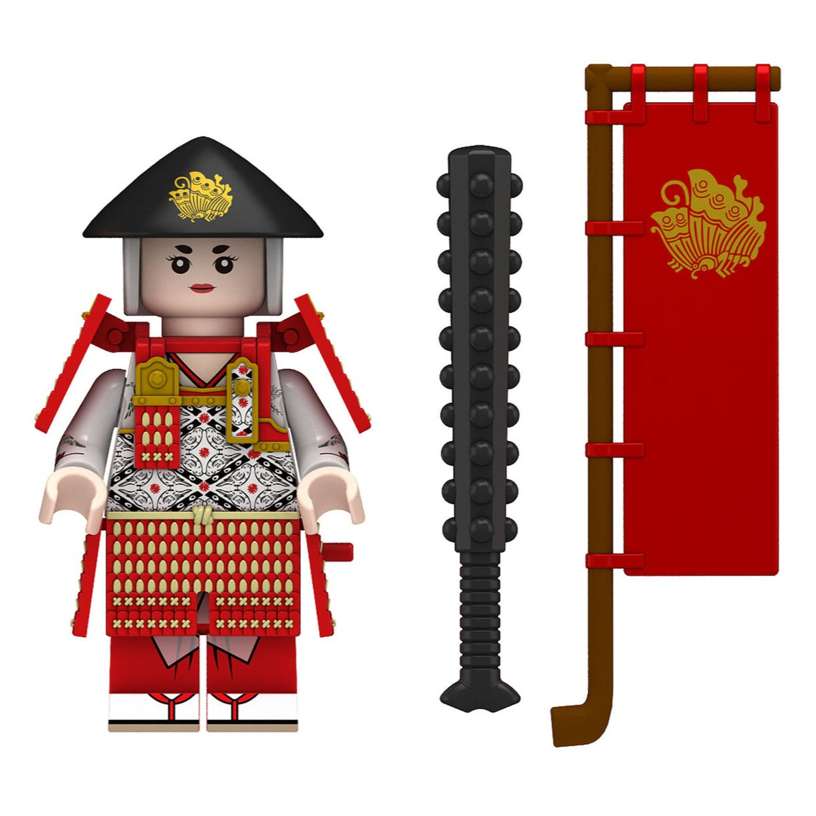Satsuki Japanese Samurai Warrior Custom Minifigure1