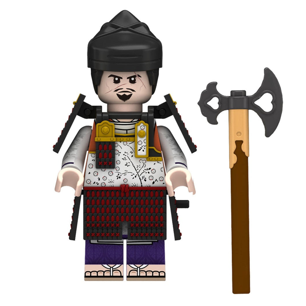 Masashige Japanese Samurai Warrior Custom Minifigure1