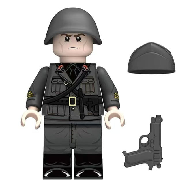 WW2 Italian Infantry Soldier (Beretta M1934) Custom Military Minifigure