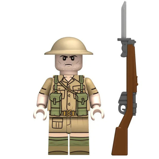 WW2 British Army SAS Soldier Custom Military Minifigure
