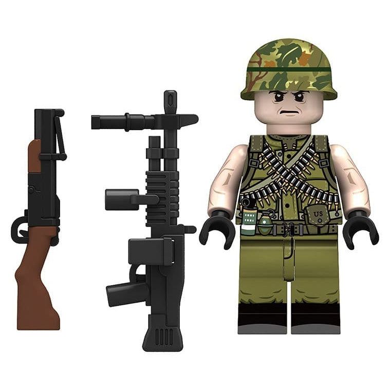 Vietnam Grunt From Vietnamese infantry Custom Minifigure1