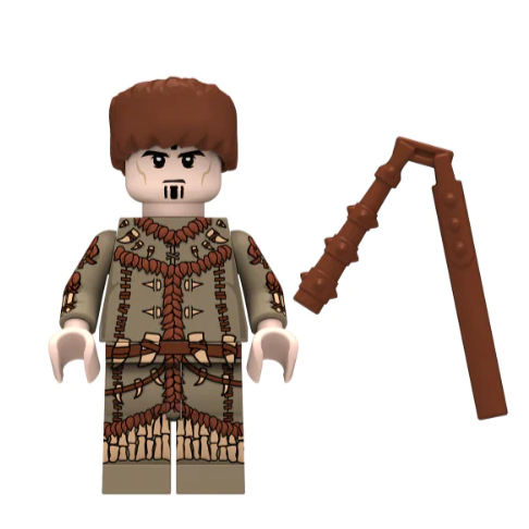 Crockett Tribal Soldier Custom Minifigure1