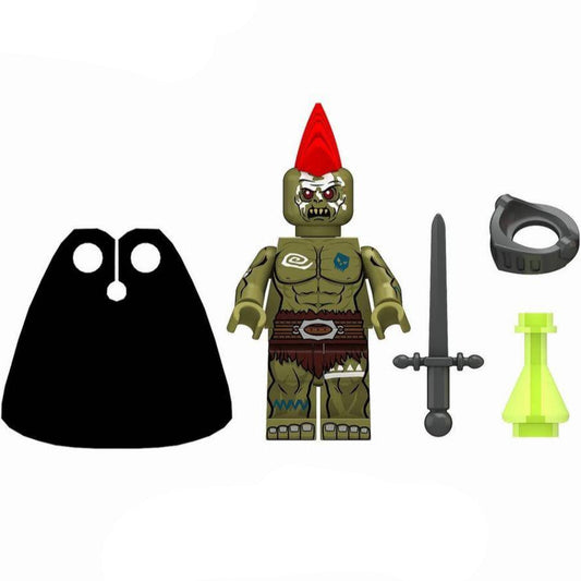 Orc Rogue Custom Warcraft Game Minifigure