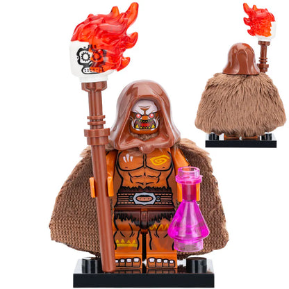 Orc Mage Custom Warcraft Game Minifigure1