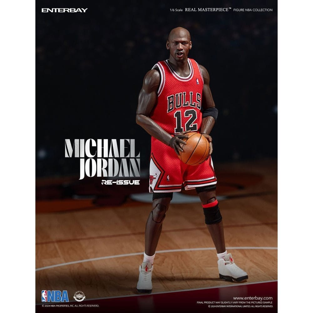 NBA Collection Real Masterpiece Action Figure 1/6 Michael Jordan I'm Back Edition Limited 30cm1
