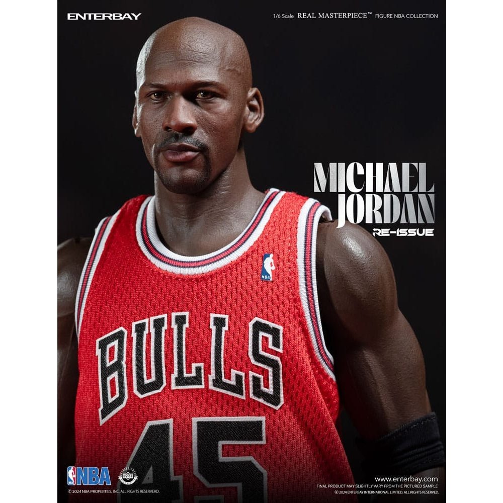NBA Collection Real Masterpiece Action Figure 1/6 Michael Jordan I'm Back Edition Limited 30cm2