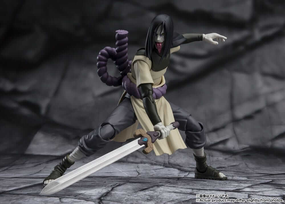 Naruto Shippuden S.H. Figuarts Action Figure Orochimaru -A Seeker of Truth Seeking Eternity 15cm6