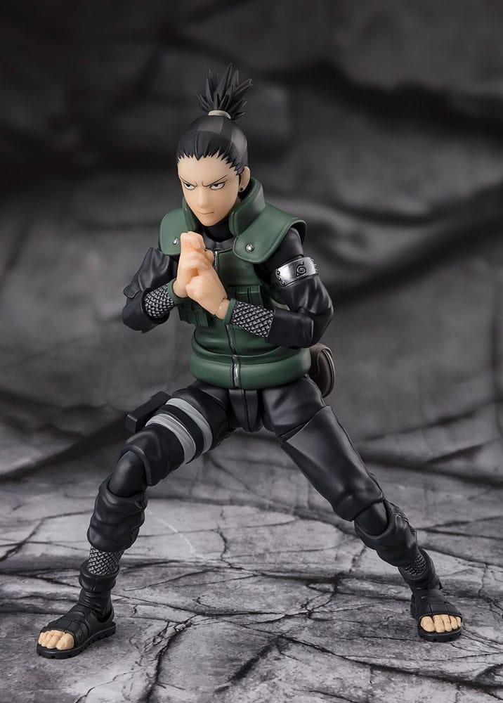 Naruto Shippuden S.H. Figuarts Action Figure Shikamura Nara Brilliant Strategist 15cm4