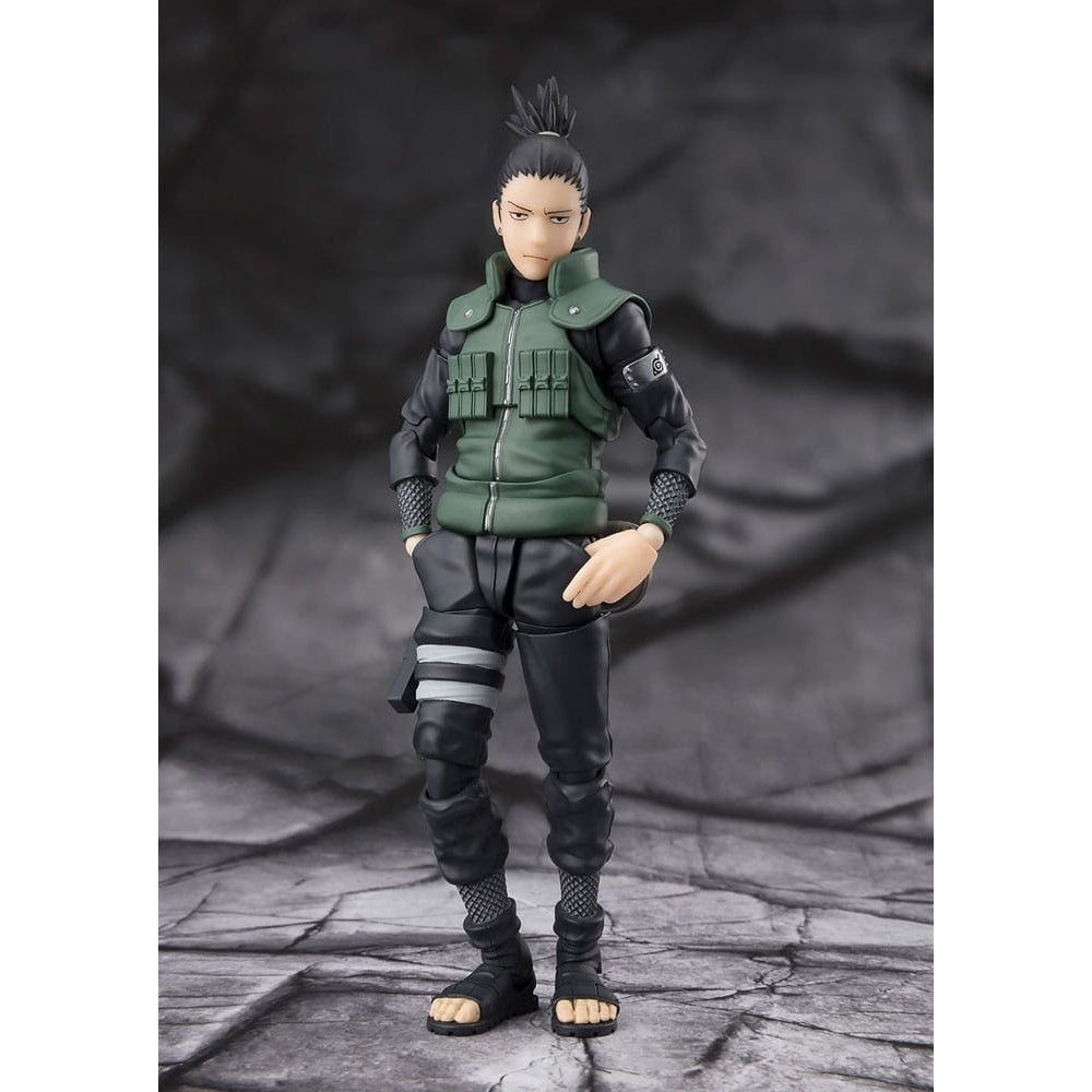 Naruto Shippuden S.H. Figuarts Action Figure Shikamura Nara Brilliant Strategist 15cm1