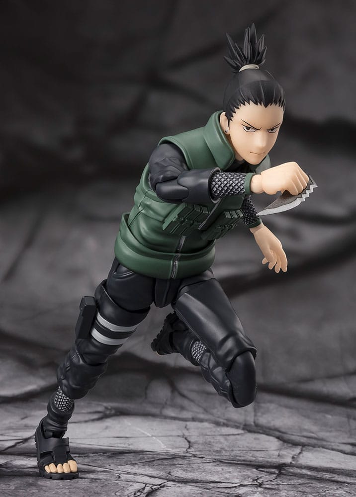 Naruto Shippuden S.H. Figuarts Action Figure Shikamura Nara Brilliant Strategist 15cm5