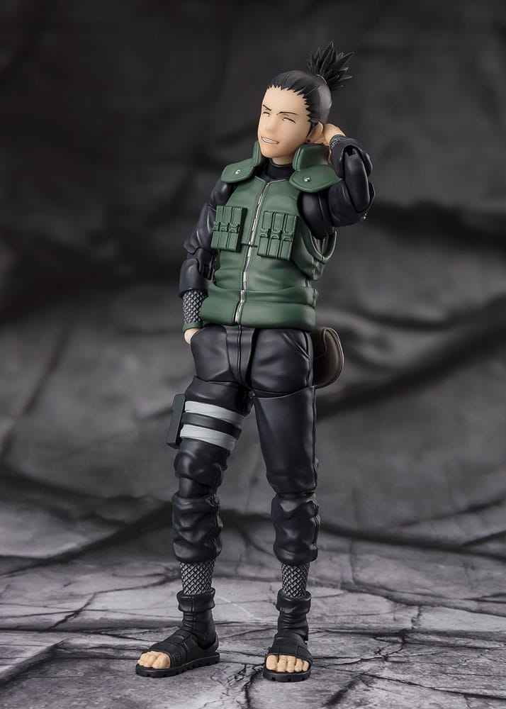 Naruto Shippuden S.H. Figuarts Action Figure Shikamura Nara Brilliant Strategist 15cm3
